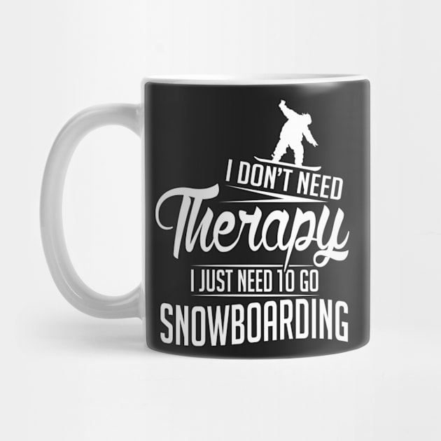Winter: I don't need therapy I just need to go snowboarding by nektarinchen